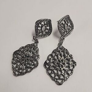 Intricate Design Dangle Drop Womens Earrings Date Night Prom Wedding Homecoming